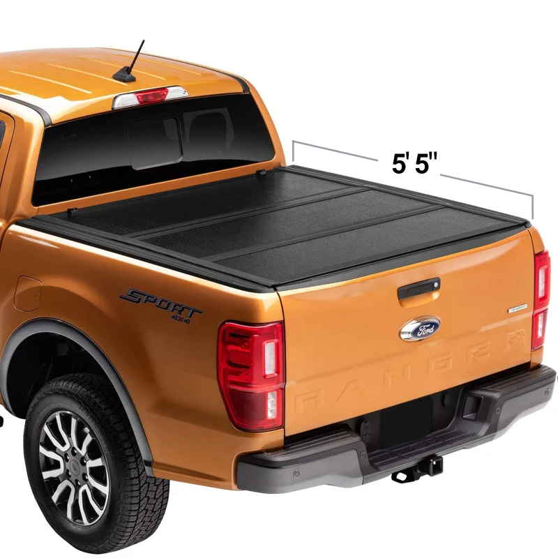 

2022 Ford Maverick Ranger Hard Tri Fold Pickup Truck Bed Tonneau Cover
