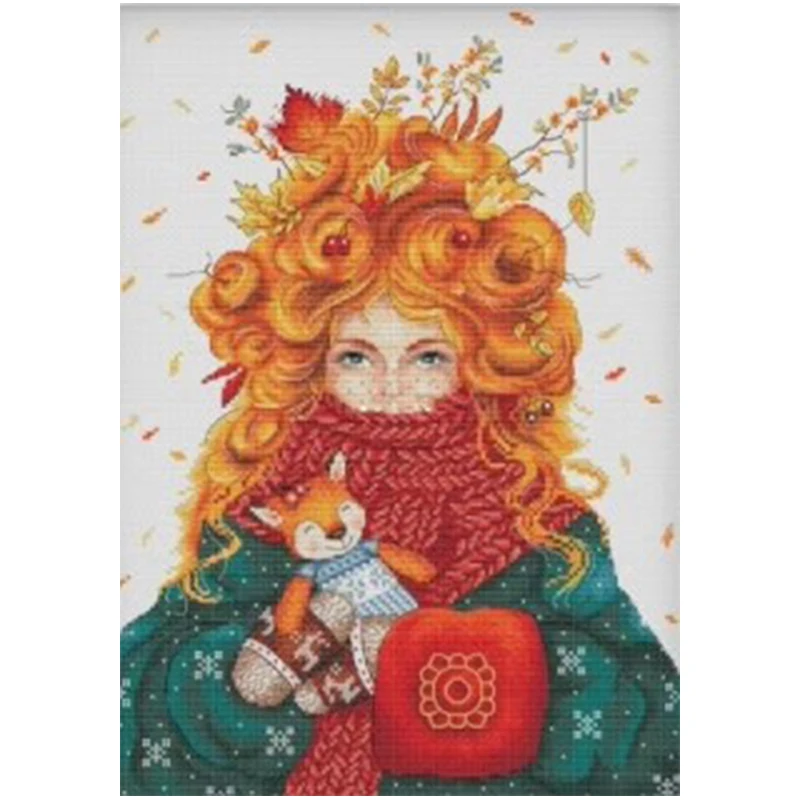 8113 комплекты для вышивки крестиком Набор своими руками Рождественская Вышивка