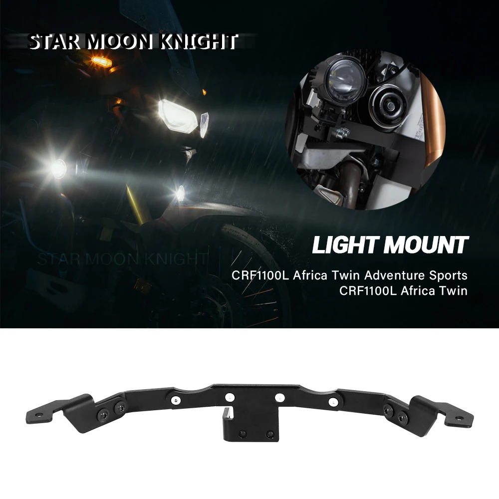 Fog Lights Auxiliary Bracket Light Mounts Spotlight Spot Light Holder For Honda CRF1100L CRF 1100 L Africa Twin Adventure Sports