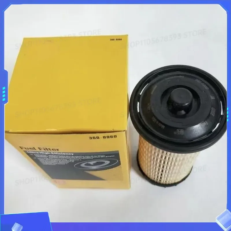 Фото Топливный фильтр 360-8960 для экскаваторов CAT 4461492 360-8958 467-1181 EF55040 для Caterpillar C4.4 C3.6 312D №3