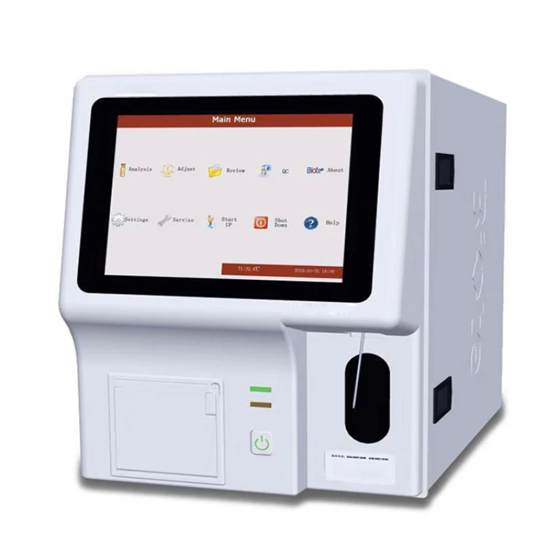 

Automatic blood testing machine Automatic portable three part blood analyzer