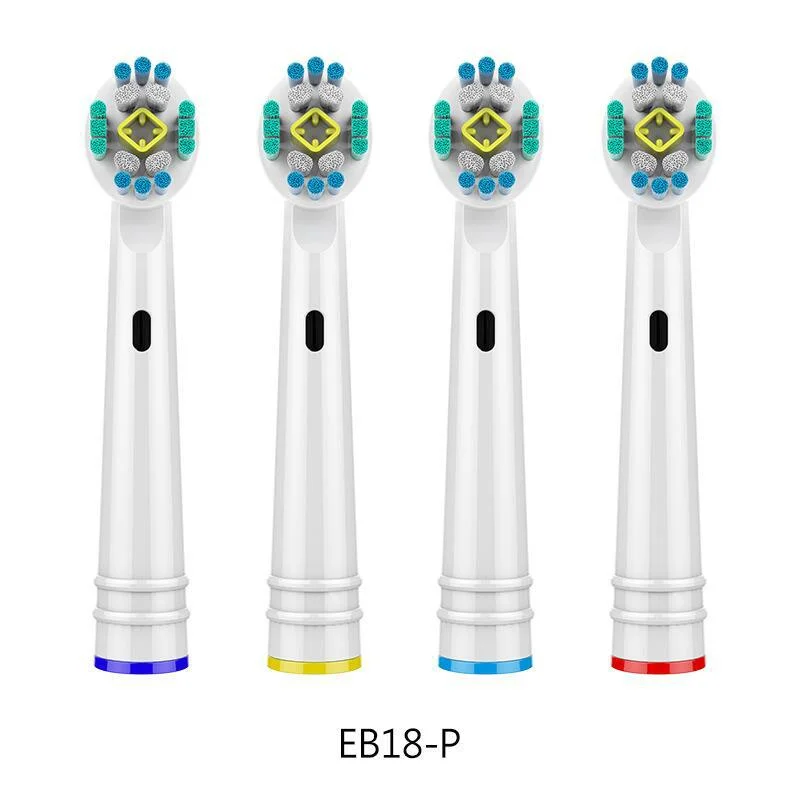 

New 4Pcs Electric Toothbrush Heads Replaceable Brush Heads For Oral B Dual Clean Health Triumph Electric Replacement Brush Heads
