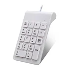 Проводная цифровая клавиатура, 18 клавиш, цифровая клавиатура для ноутбука, ноутбука, планшета
