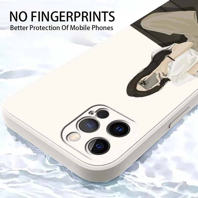 Фото Чехол с изображением женщины, делающей селфи, для Apple IPhone 11 8 7 6 6S SE X XS XR Max Plus, мягкий чехол для телефона №4