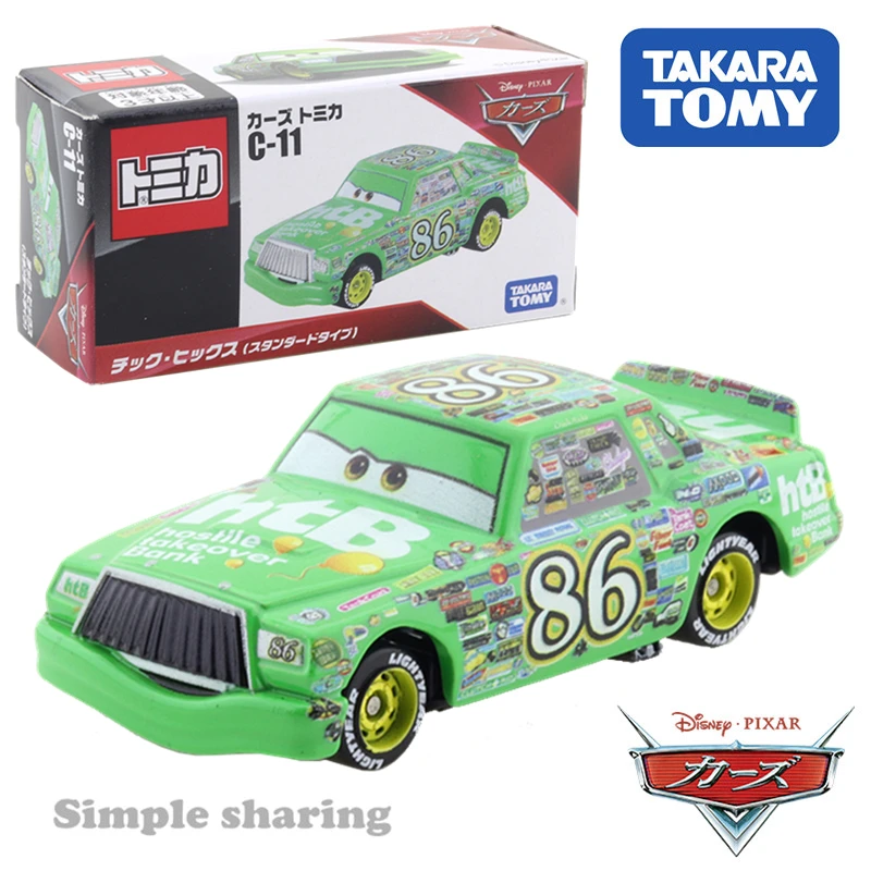Модель автомобиля Tomy Tomica Disney Pixar металлическая модель |