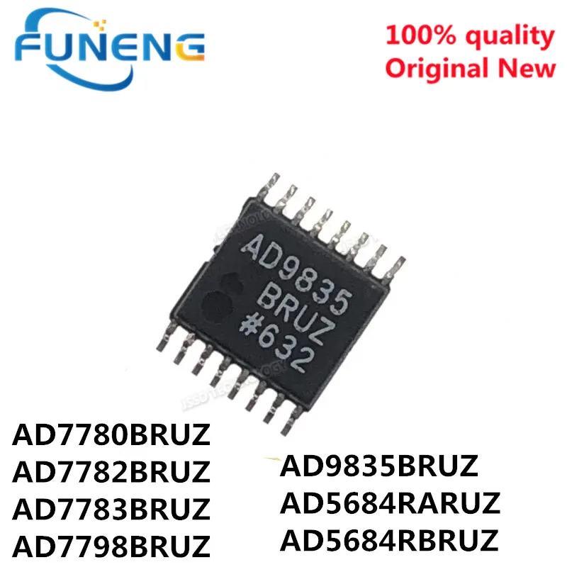 

5PCSAD7780BRUZ AD7782BRUZ AD7783BRUZ AD7798BRUZ AD9835BRUZ AD5684RARUZ AD5684RBRUZ TSSOP-16 IC