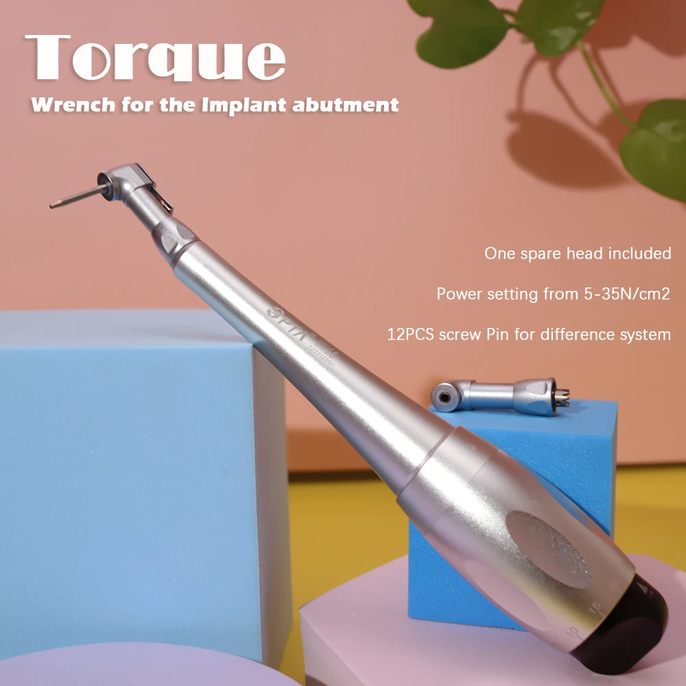 

SPTA Abutment Dental Turbina Universal Implant Torque Brands Drivers Wrench Dentistry Equipment 5 to 35 N/CM Dentitst Instrument