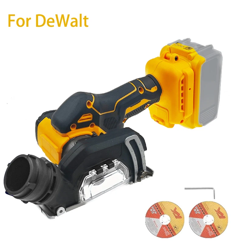 

Угловая шлифовальная машина для резки, для аккумулятора Makita/DEWALT18/20 В, 3-дюймовая электрическая угловая шлифовальная машина для резки, шлифования, полировки