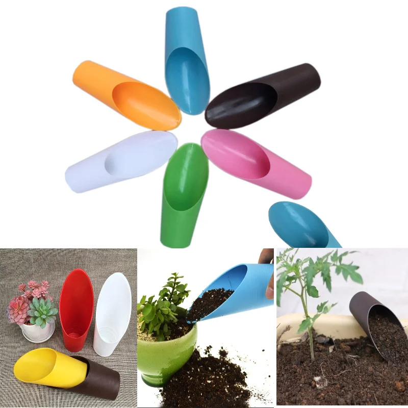 Пластиковая Лопата для почвы лопата чашка суккулентов сделай сам бонсай