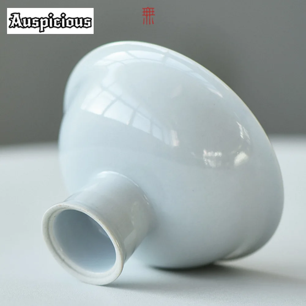 70 мл керамическая чаша с покрытием высокой стопы 45 градусов маленький цветочный