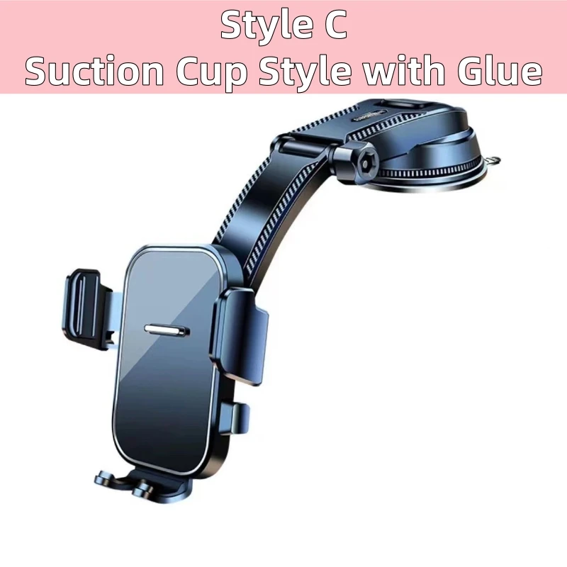 Новый автомобильный держатель для телефона, универсальный автомобильный складной вращающийся GPS-подставка для телефона, крепления для вентиляционного отверстия, автомобильные аксессуары для интерьера, автомобильный кронштейн