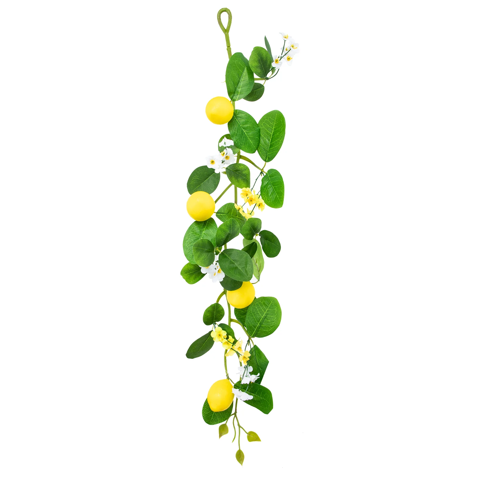 

Garland Lemon Artificial Fruit Decor Wall Faux Fake Eucalyptus Vine Flowers Yellow Lifelike Hanging Tree Branch Fuit String