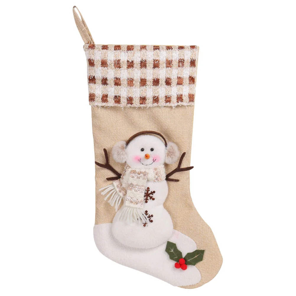 

Christmas Stockings Xmas Decor Decorate Tree Hanging Decorations Cloth Clearance Ornaments