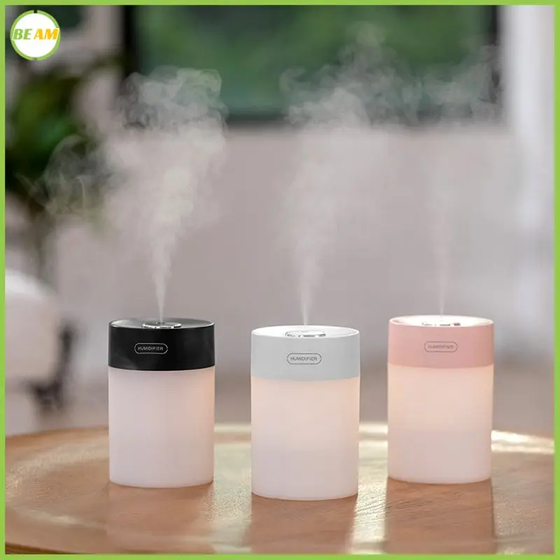 

Портативный бесшумный увлажнитель воздуха, 600 мл, распылитель эфирных масел, освежитель воздуха, очиститель, ароматерапия для автомобиля, дома, зарядка через USB