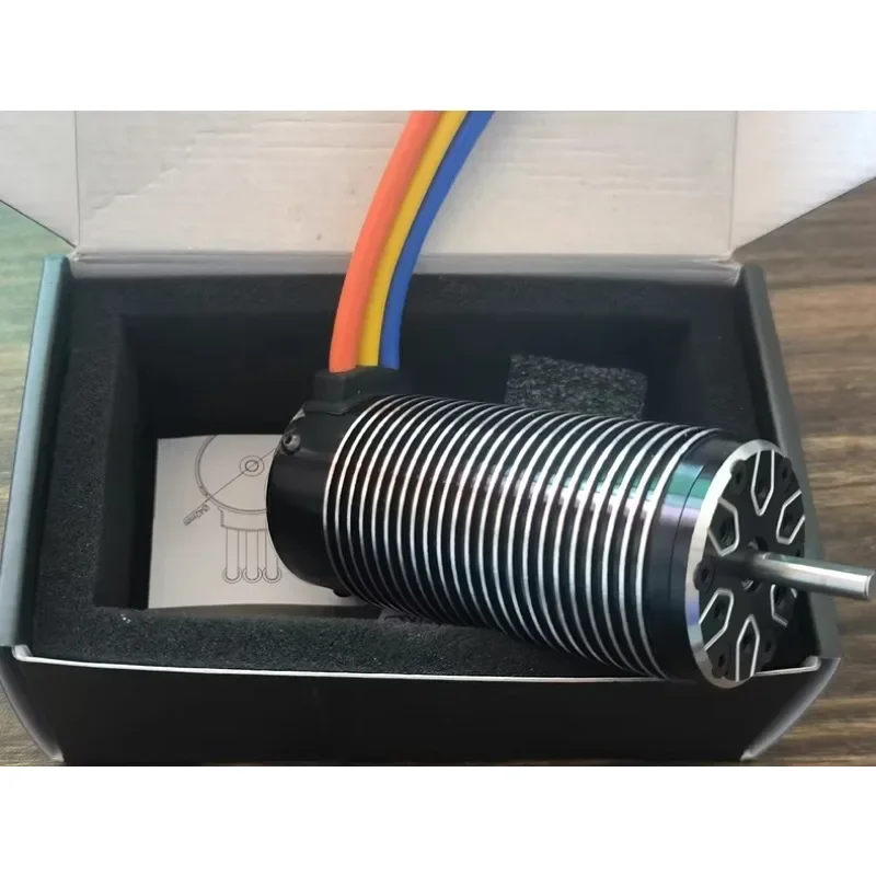 Фото Новый бесщеточный мотор SkyDEl Rocket 4092 1250KV/1420KV/1650KV, 4-полюсный, 5 мм, без датчиков, для гоночных монстр-траков 1/8 масштаба, дрифта и внедорожных гонок №2