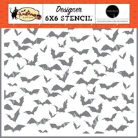 new arrival in 2022 bat cave plastic stencil for diy paper card making photo album decoration scrapbook craft layered stencil