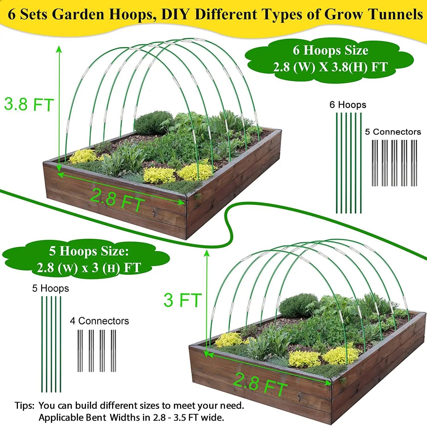 Садовые обручи Greenhouse Hoop