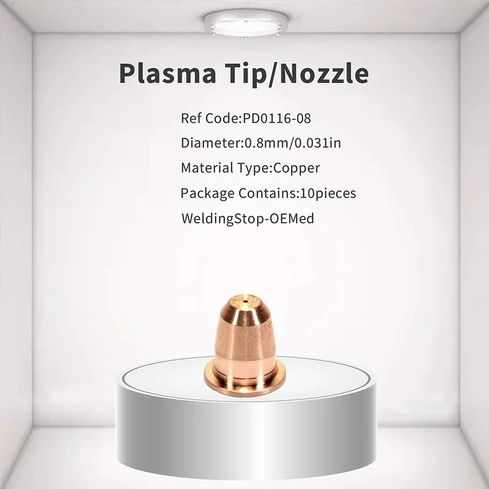 

Plasma Torch Kit Plasma Cutter Set Industry 24 Pcs Accessories Electrod
