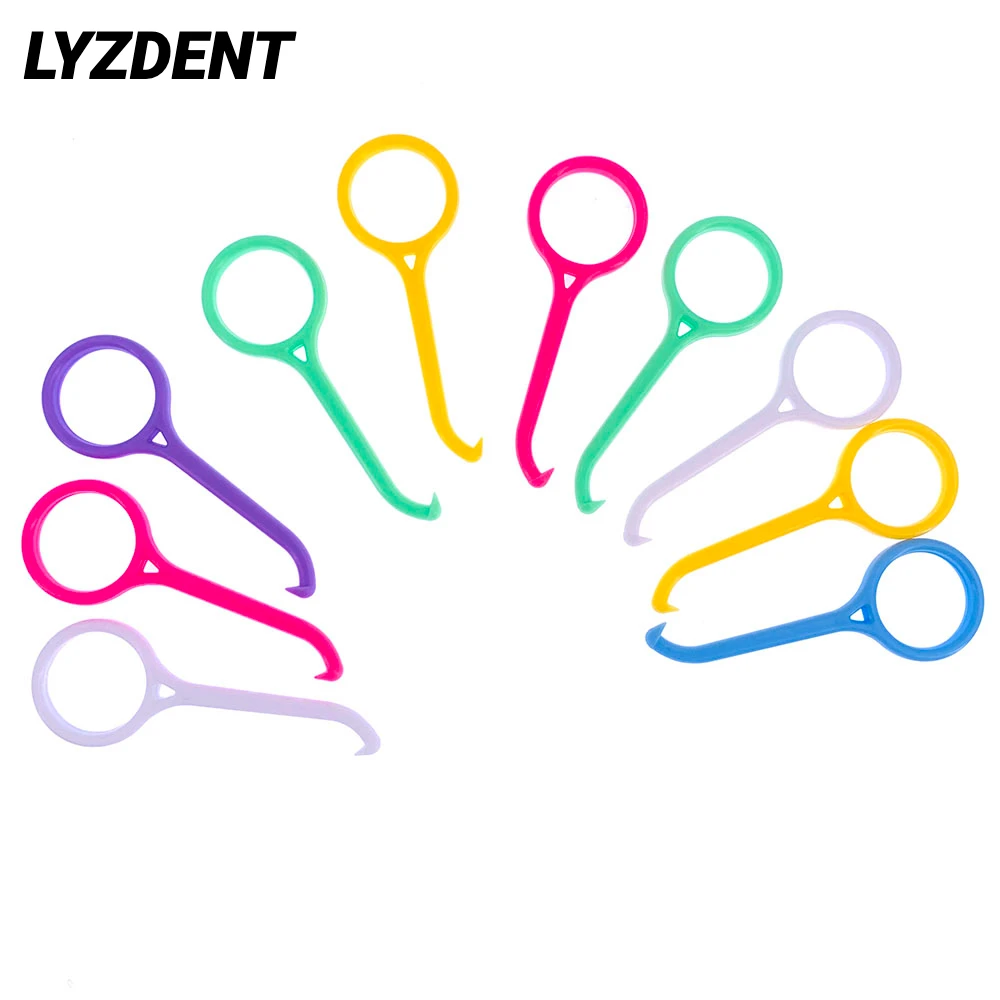 

LYZDEN Plastic Hook Dental Removal Tool Nice Orthodontic Aligner Remove Invisible Removable Braces Clear Aligner Oral Care