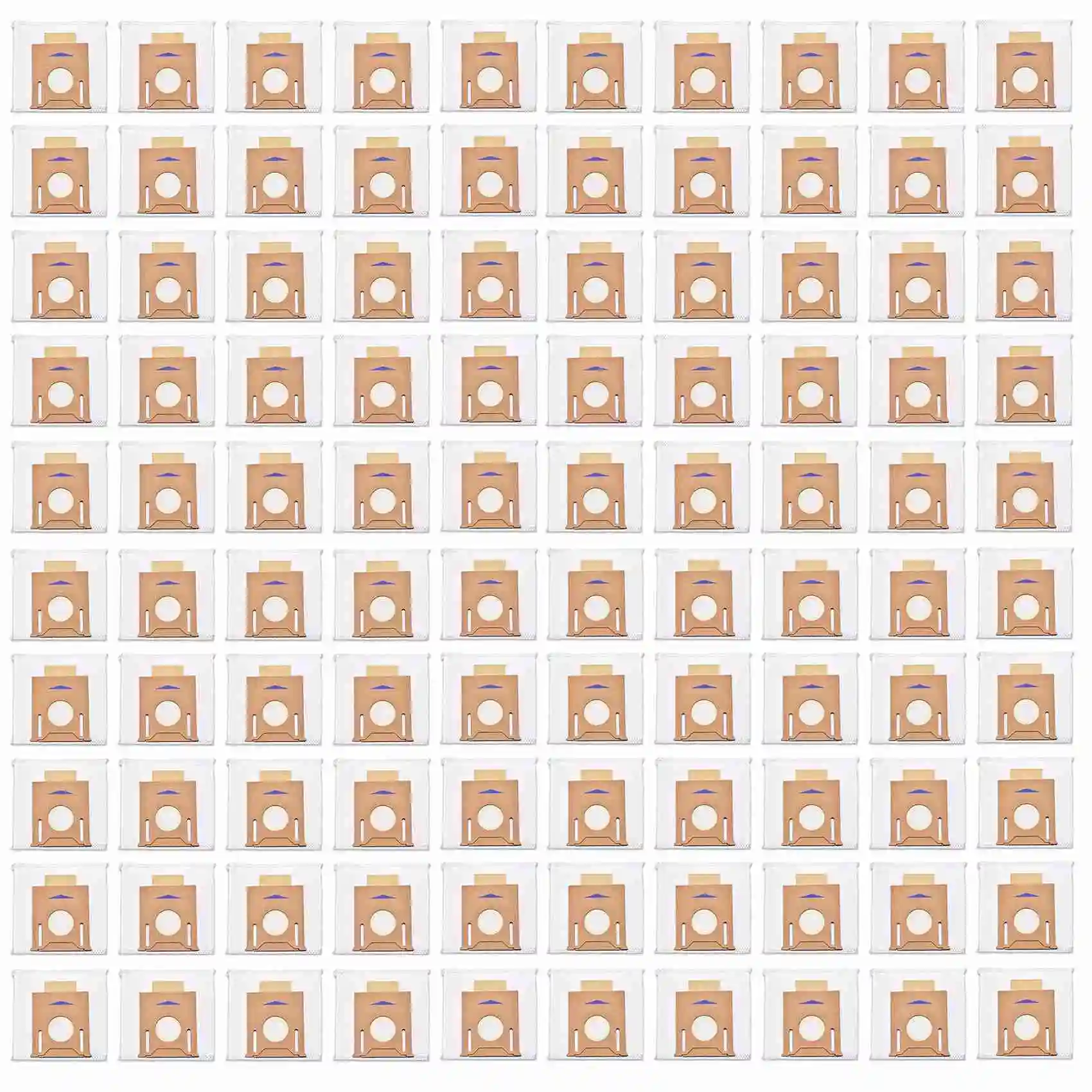 

Вакуумные мешки для пыли, 50 упаковок, для робота-пылесоса Ecovacs DEEBOT OZMO T8 AIVI T8 Max T8 Series T9 Series N8 Pro Plus N8 Pro