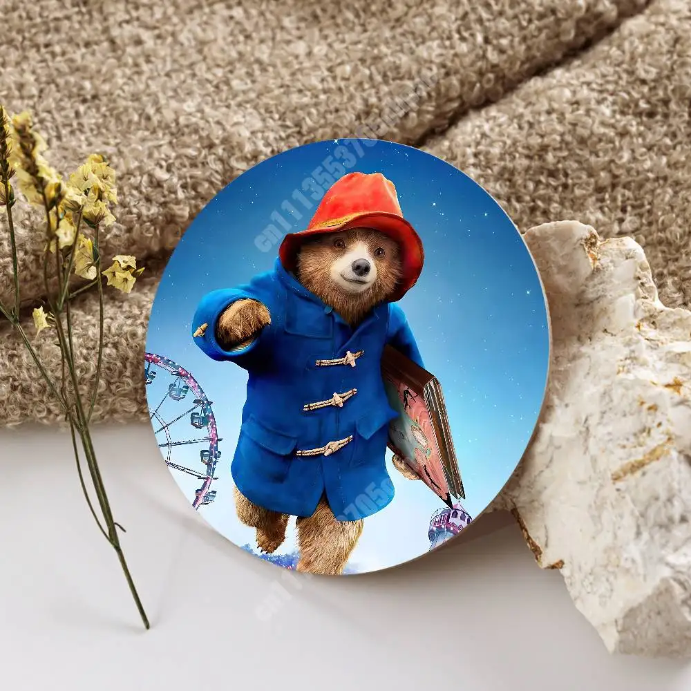 Деревянная подставка для чашек P-Padd1ngton-S Bear Movie для капучино, водки, сока, воды, для цветочного магазина (art.: 3920dc73f5509) - 3920dc73f5509