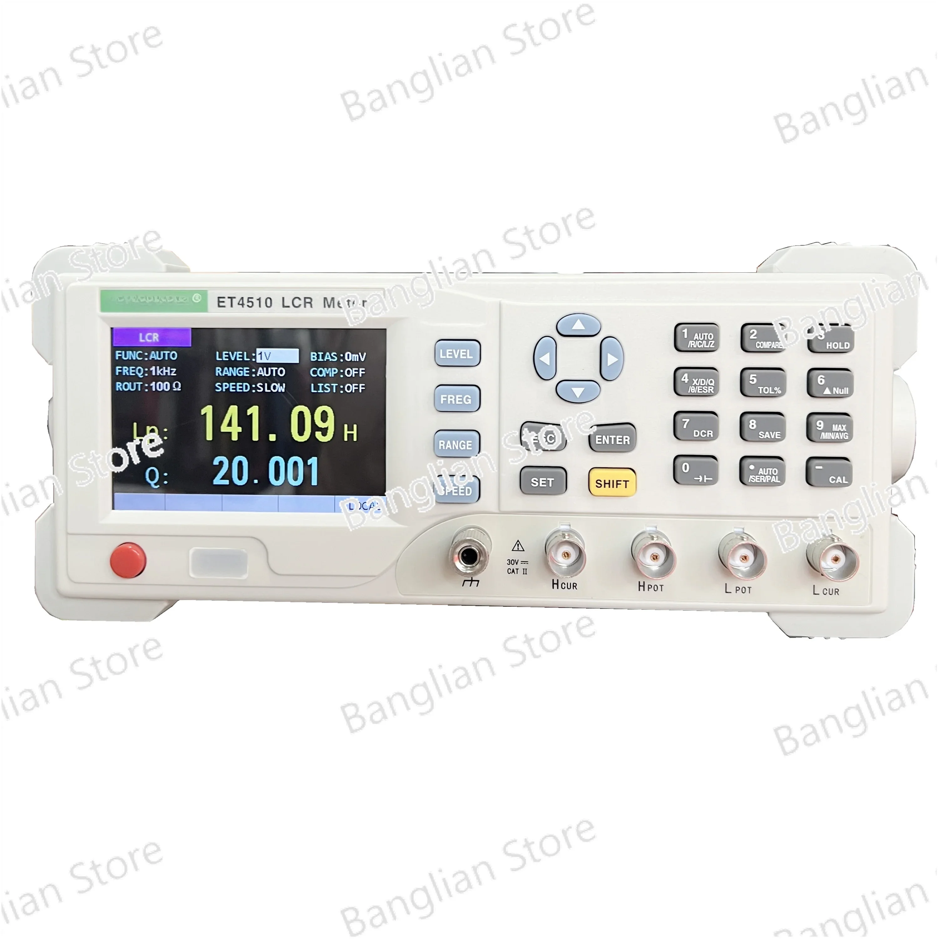 ET4501 ET4502 ET4510 Настольный тестер цифровой мост 10 Гц ~ 100 кГц 1 Непрерывно регулируемая