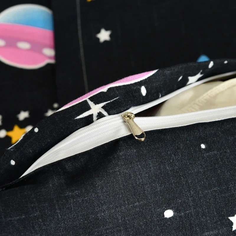 Космический комплект пододеяльников для детей мальчиков и девочек-подростков