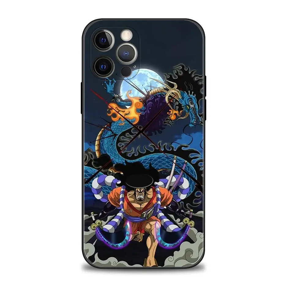 Чехол для телефона с Аниме One Piece в национальном ретро стиле iPhone 11 12 13 Pro Max 7 8 SE XR XS 5