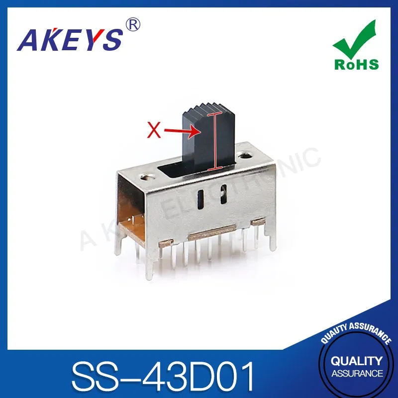 

Переключатель AKEYS SS-43D01 10 шт