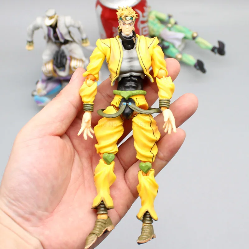 

Anime Jojo's Bizarre Adventure Action Figure Kujo Jotaro Star Platinum Movable Figurine Collection Model Doll Toys Statue Gift