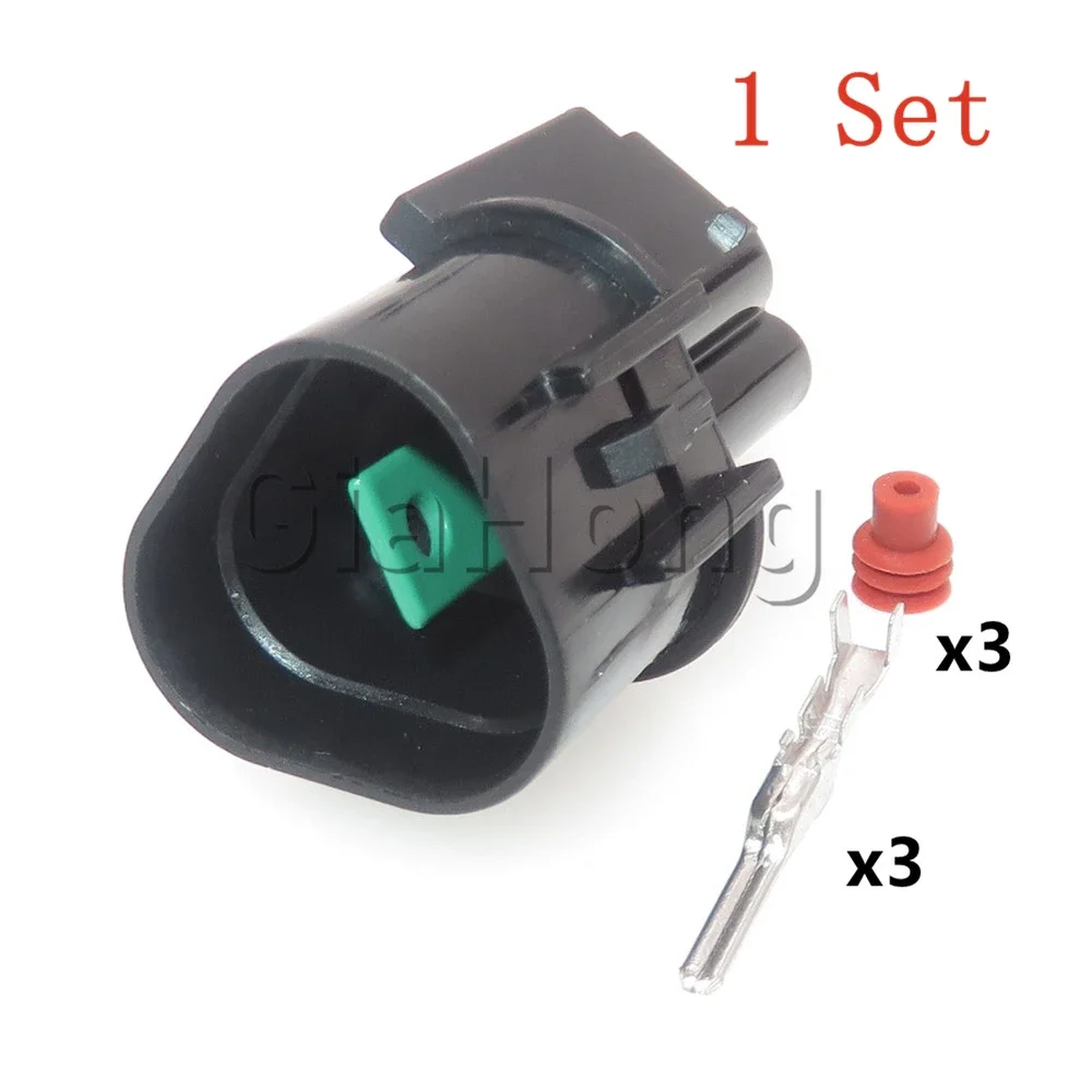 

1 комплект, 3-полосный PB625-03027 PB621-03020 переменного тока в сборе, автомобильная фара, жгут проводов, розетка, автоматический датчик, водонепроницаемая вилка