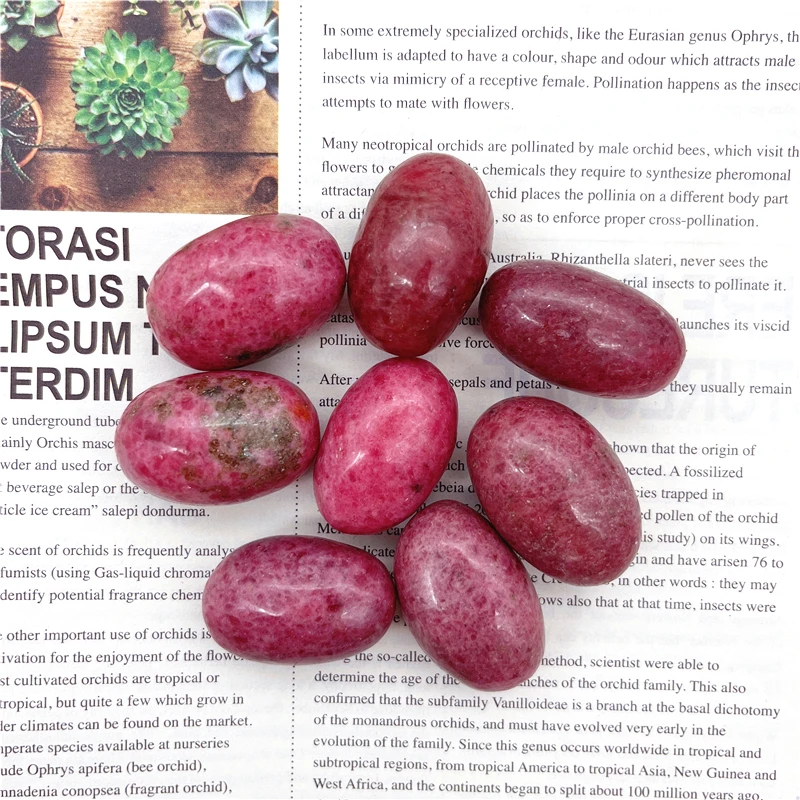 

Beautiful 100g Natural Red Rhodonite Healing Crystal Specimen Material Reiki Tumbled Energy Stone Bulk Gemstone Quartz Crystals