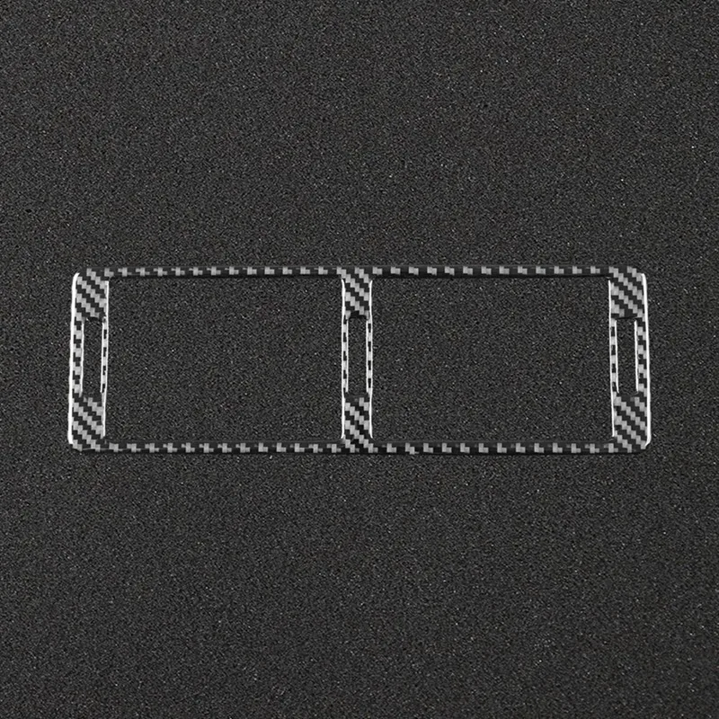 Центральная консоль из мягкого углеродного волокна для BMW 5 серии E39 1998-2003 крышка