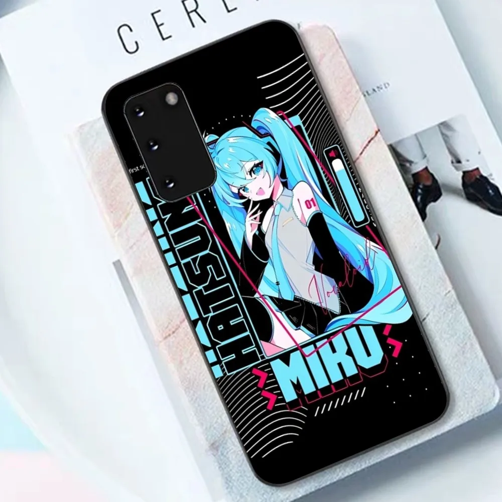 Милый чехол для телефона H-Hatsune M-Miku Samsung S 9 10 20 21 22 23 30 24 Plus Lite Ultra FE S10 Fundas