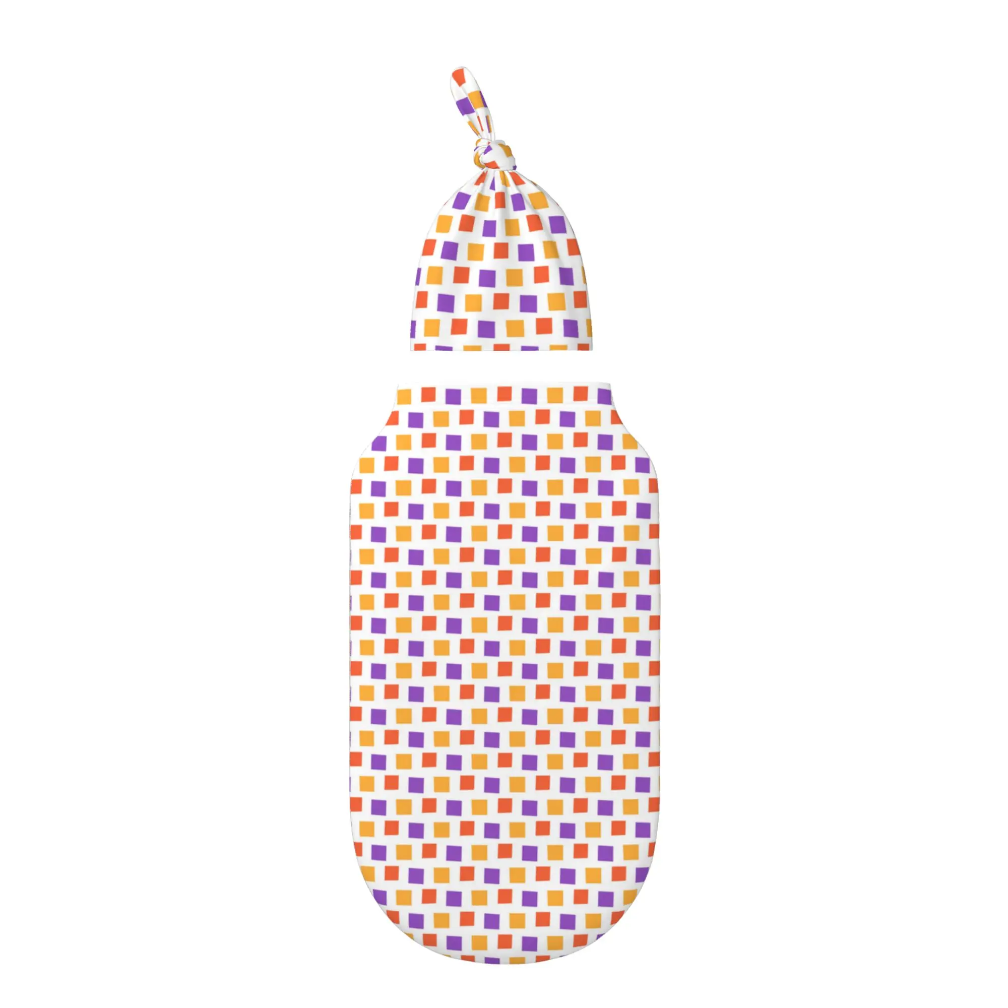 

Abstract Mosaic Baby Swaddle Blanket for Newborn Unisex Soft Adjustable Swaddle Wrap