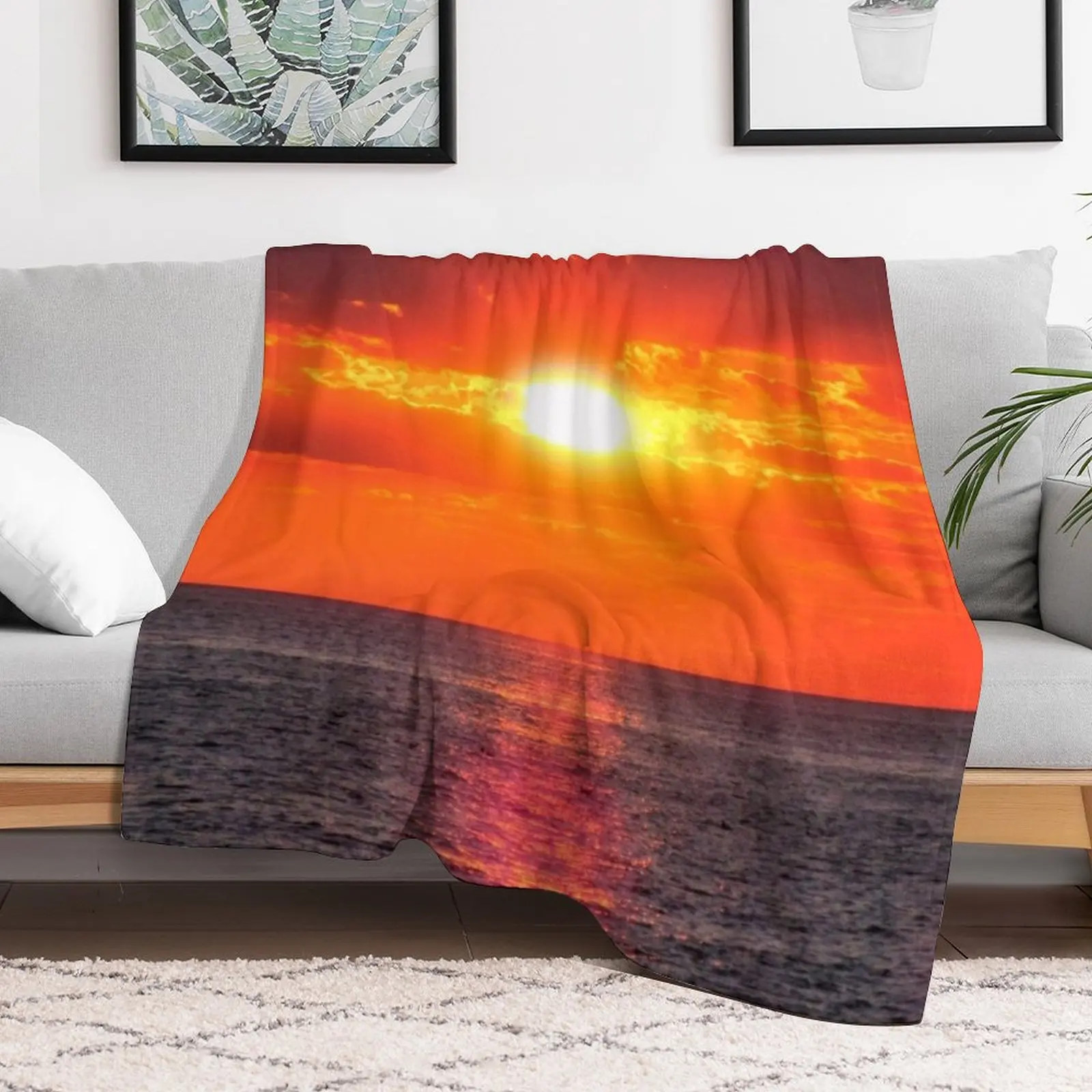 Одеяло Lake Huron Sunset