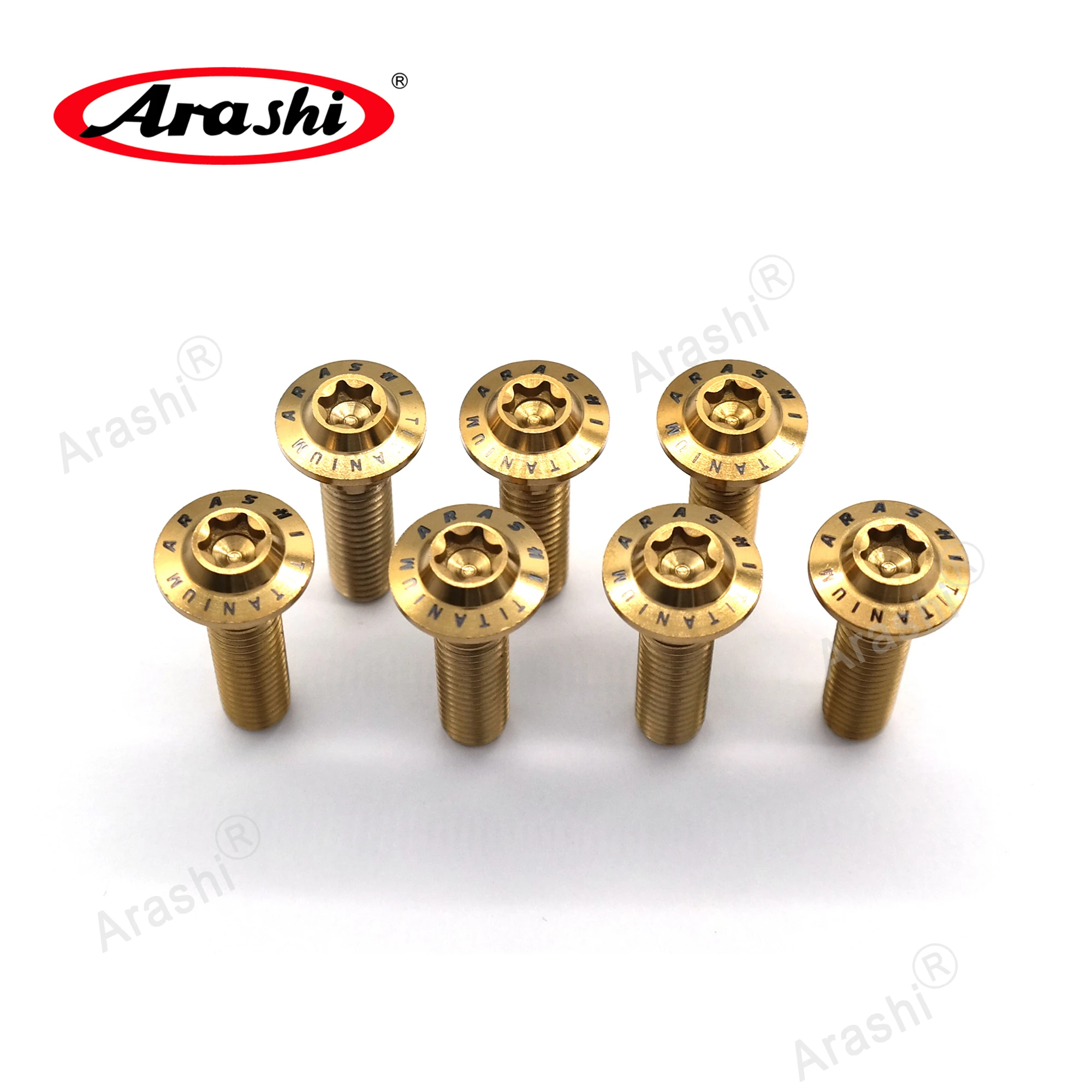 Arashi M8x30 мм монтажные болты мотоциклетные тормозные диски роторы титановый винт