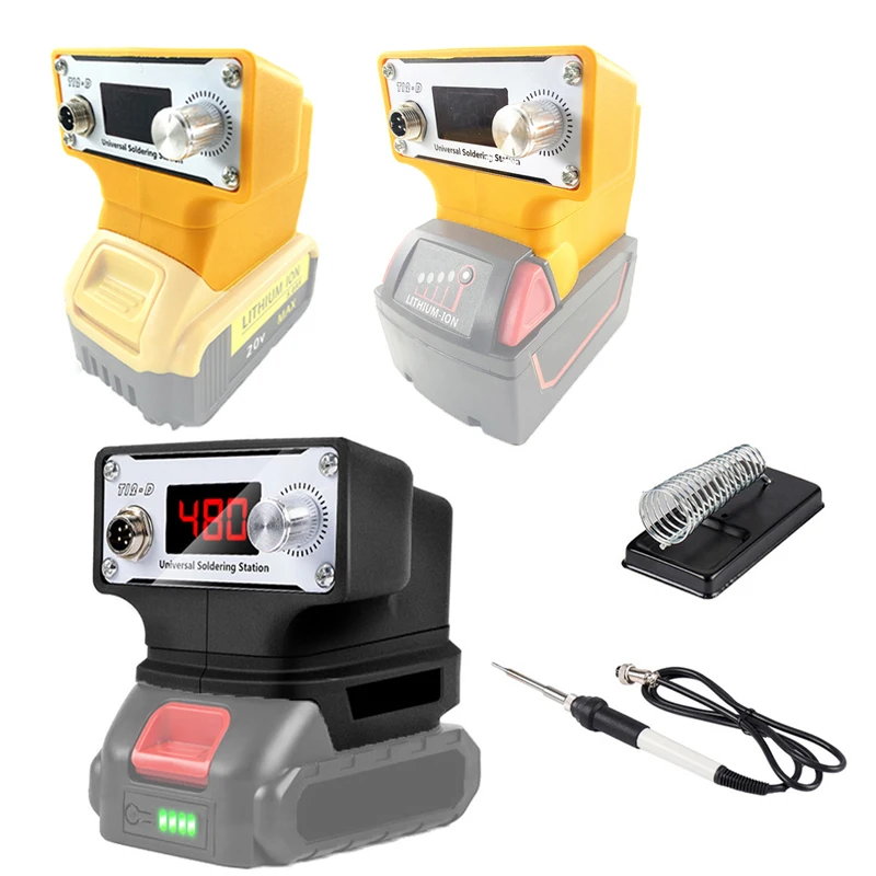 Station 70w Portable Cordless For Makita/milwaukee/dewalt Battery Electric Soldering Station For Wire Welding