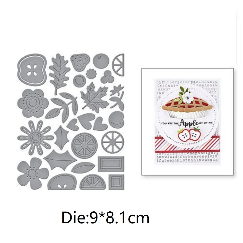 

New Flower Plant Metal Cutting Dies Embossing Template Stencils Scrapbooking Decoration Photo Card Making Kraft Paper DIY Craft