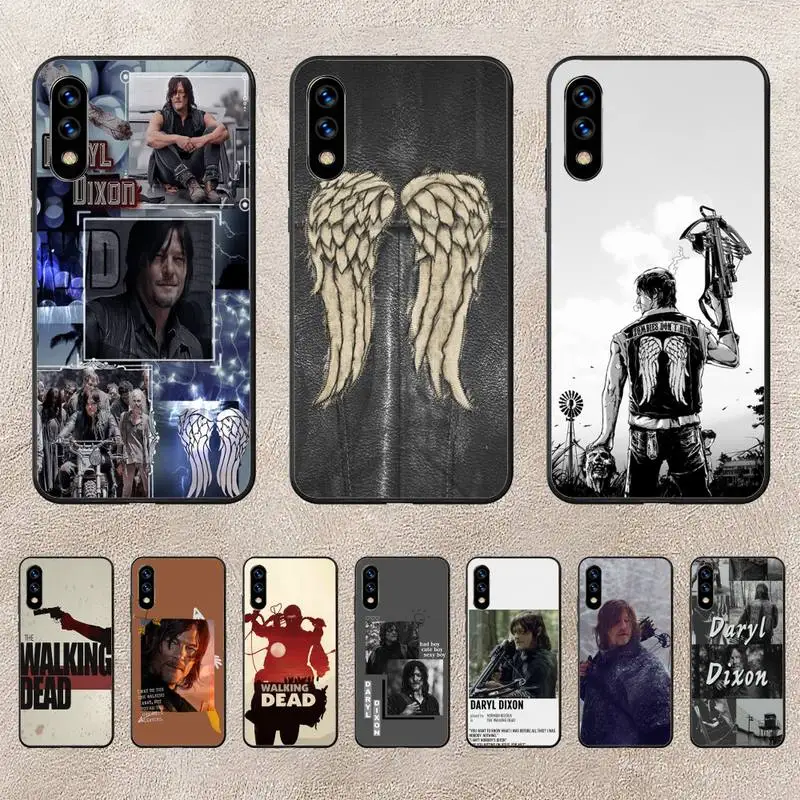 

The Walking Dead Daryl Dixon Phone Case For Huawei G7 G8 P7 P8 P9 P10 P20 P30 Lite Mini Pro P Smart Plus Cove Fundas