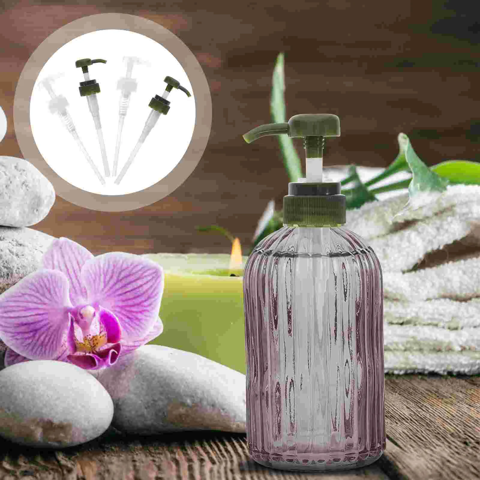 

4pcs Soap Dispenser Pump Bottle Replacement Pump Head