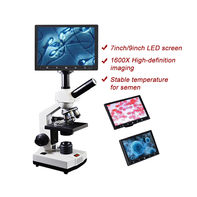 

HC-R069 Hot sale Biological Microscope for Veterinary Semen and ovulation Observation