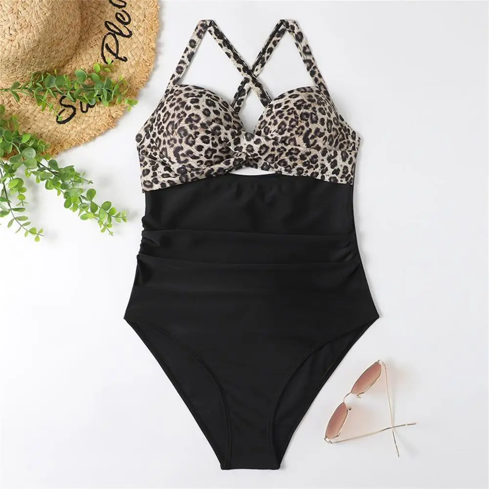 

Высокоэластичный популярный купальник на тонких бретельках, закрывающий живот, комбинированное бикини, удобное для отдыха