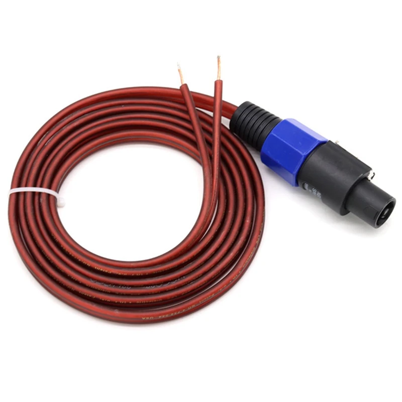 

Speakon Speaker Cable Bare Wire Open End Cable, Speakon to Speaker Wire Audio Cord Amplifier Connection Cord for DJ/PA