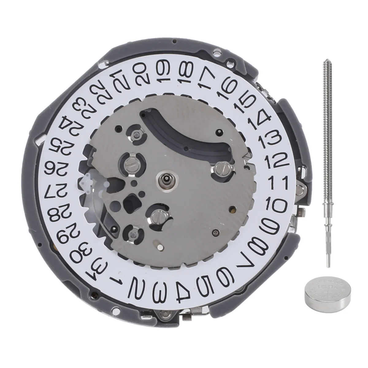 

Chronograph VK61A Quartz Watch Movement Minute Hand Date Display JAPAN Repair Spare Parts with Battery