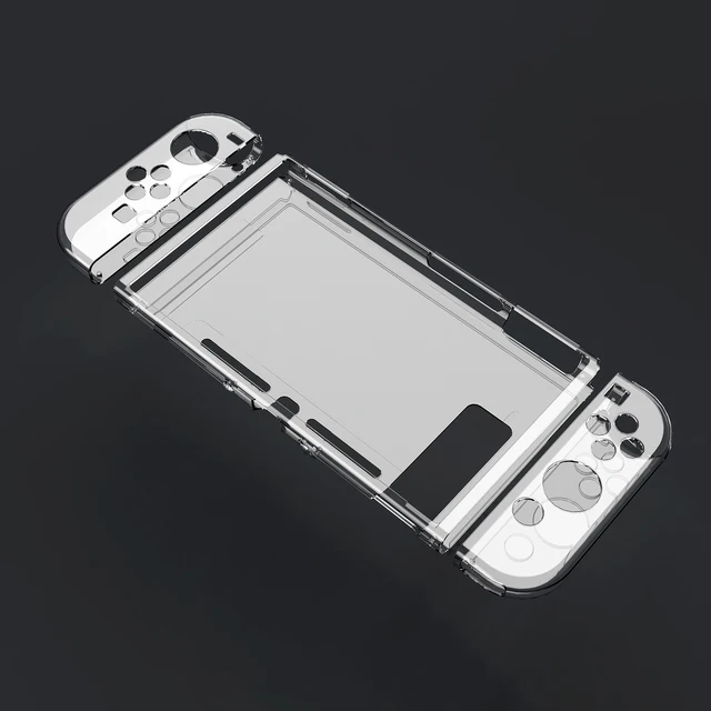 Transparent TPU Soft Case Joycon Protective Shell Cover for Nintendo Switch NS Console Crystal Clear Back Protector Accessories 6