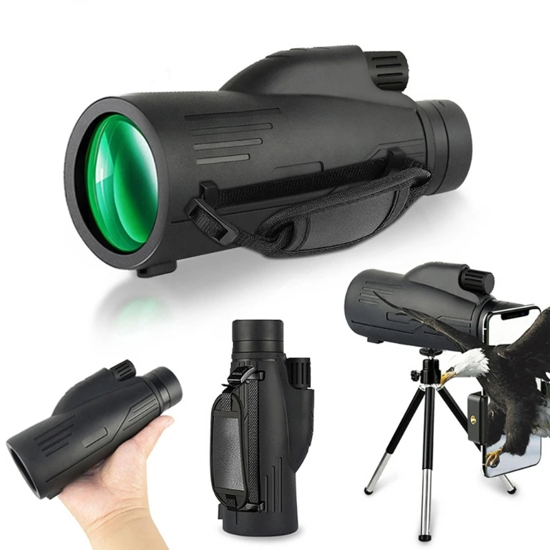 

Handheld with Hand Strap High-Definition Monocular High Powered Monoculars for Bird Watching&Hunting