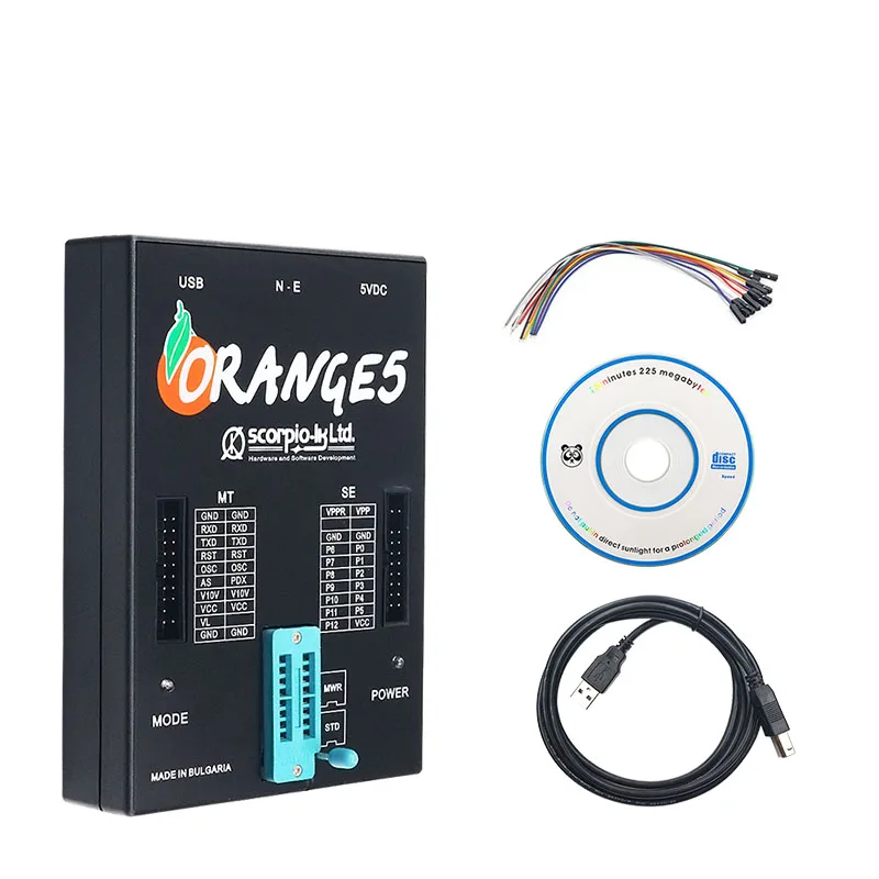 2022 профессиональный OEM оранжевый 5 ECU Программатор с полным адаптером Orange5