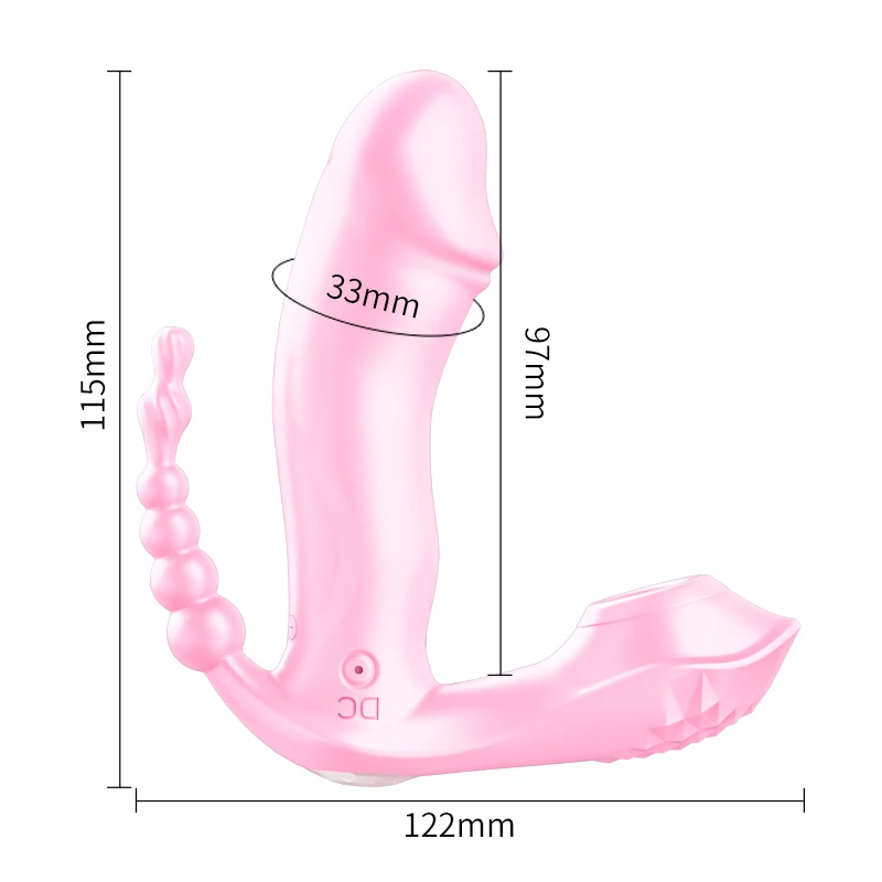 3 in 1 Dildo Sucking Vibrator Female Wireless Remote Control Sucker Clitoris Stimulator Sex Toys for Women Couple Adult 18 |