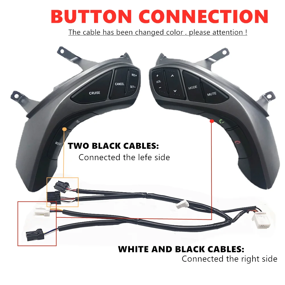 Кнопки на руле для Hyundai Elantra I30 2012 2013 2014 2015 регулятор громкости телефон